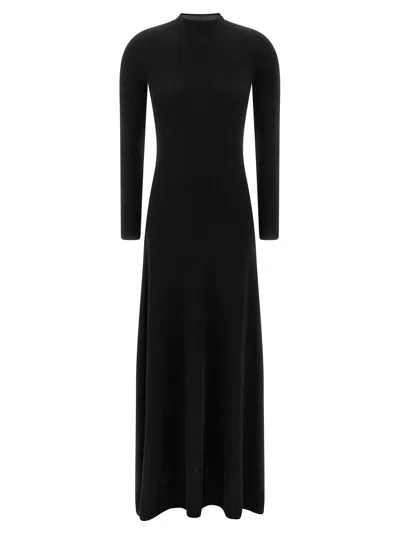 Tom Ford Cashmere And Silk Dress In Black