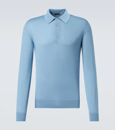 Tom Ford Cashmere And Silk Polo Shirt