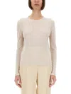 Tom Ford Cashmere And Silk Sweater In Ivory