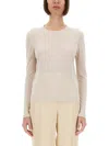 Tom Ford Cashmere And Silk Sweater In White