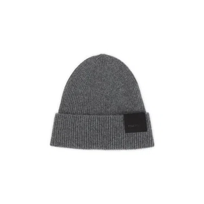 Tom Ford Cashmere Beanie In Gray