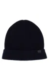 Tom Ford Cashmere Beanie Hat In Black