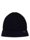 Tom Ford Cashmere Beanie Hat In Blue