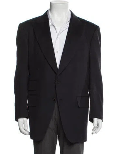 Pre-owned Tom Ford Cashmere Blazer In Gray