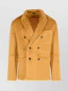 Tom Ford Cashmere Blend Sweater Button Detailing In Yellow