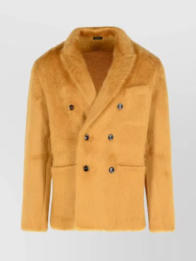 TOM FORD CASHMERE BLEND SWEATER BUTTON DETAILING