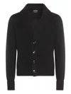 Tom Ford Shawl Collar Sweater Front Pockets