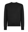 Tom Ford Cashmere Crew-neck Sweater In Black