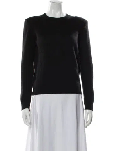 Pre-owned Tom Ford Cashmere Crew Neck Sweater In Black