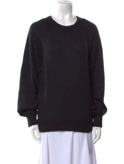 Pre-owned Tom Ford Cashmere Crew Neck Sweater In Blue