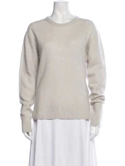 Pre-owned Tom Ford Cashmere Crew Neck Sweater In Neutrals