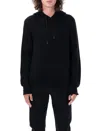 Tom Ford Men Seamless Cashmere Hoodie In Black
