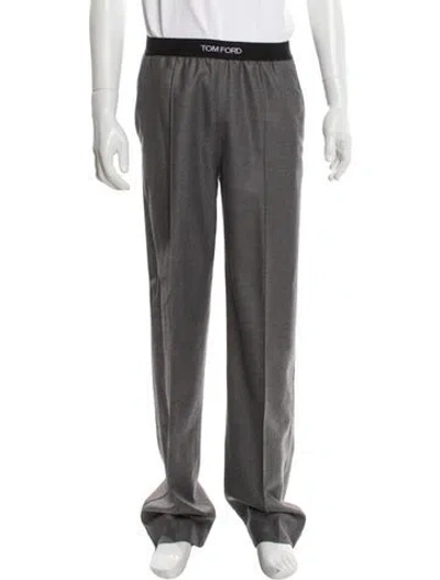 Pre-owned Tom Ford Cashmere Joggers In Gray