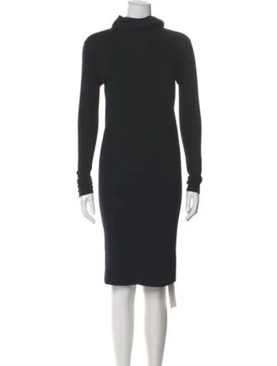 Pre-owned Tom Ford Cashmere Knee-length Dress In Black