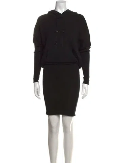 Pre-owned Tom Ford Cashmere Knee-length Dress In Black