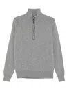 Tom Ford Cashmere Lambswool Half Zip Sweater