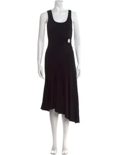 Pre-owned Tom Ford Cashmere Long Dress In Black