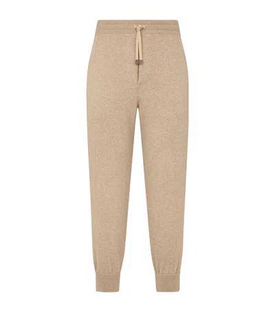 Tom Ford Cashmere-merino Sweatpants In Neutral