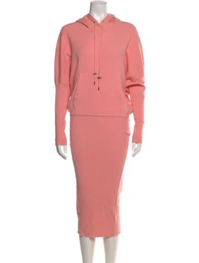 Pre-owned Tom Ford Cashmere Midi Length Dress In Pink