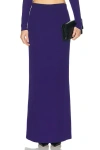 Tom Ford Cashmere Midi Skirt In Purple