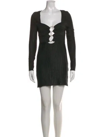 Pre-owned Tom Ford Cashmere Mini Dress W/ Tags In Black