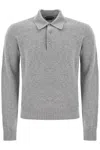 TOM FORD CASHMERE POLO-STYLE PULLOVER