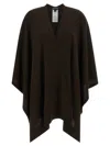 Tom Ford Cashmere Poncho Capes Brown In Black