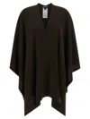 Tom Ford Cashmere Poncho Capes Brown In Black