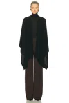 Tom Ford Fine Cashmere Poncho In Black