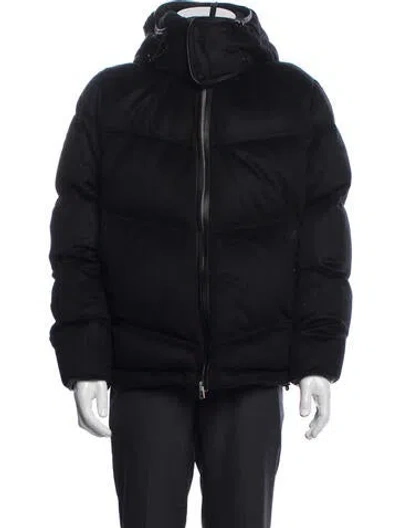 Pre-owned Tom Ford Cashmere Puffer Coat In Black