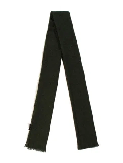 Pre-owned Tom Ford Cashmere Scarf In Green