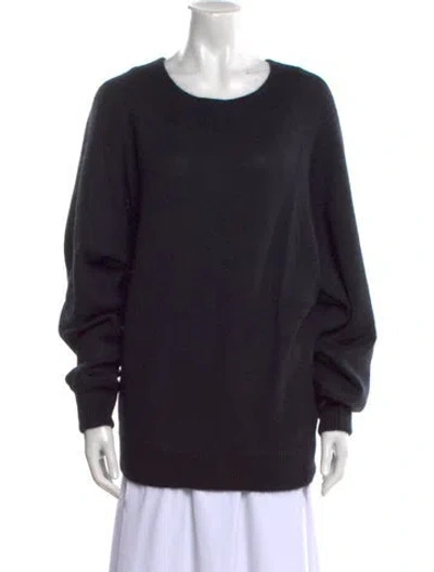 Pre-owned Tom Ford Cashmere Scoop Neck Sweater In Black