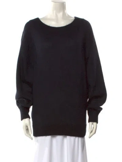 Pre-owned Tom Ford Cashmere Scoop Neck Sweater In Black