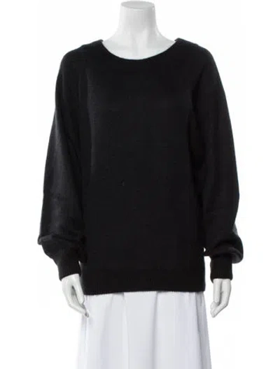 Pre-owned Tom Ford Cashmere Scoop Neck Sweater W/ Tags In Black