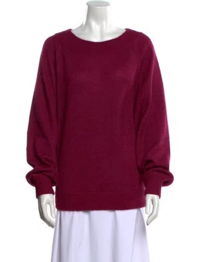 Pre-owned Tom Ford Cashmere Scoop Neck Sweater W/ Tags In Pink