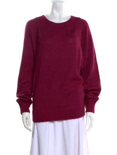 Pre-owned Tom Ford Cashmere Scoop Neck Sweater W/ Tags In Pink