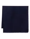 Tom Ford Cashmere Shawl In Blue