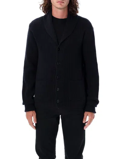 Tom Ford Cashmere Shawl Collar Cardigan In Black