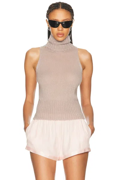 Tom Ford Cashmere Silk Halterneck Sweater In Multi