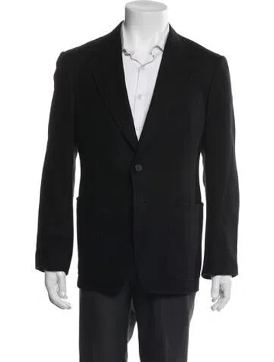 Pre-owned Tom Ford Cashmere Suit In Black
