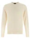 Tom Ford Crew Neck Cashmere Sweater With Ribbed Cuffs And Hem In Multi