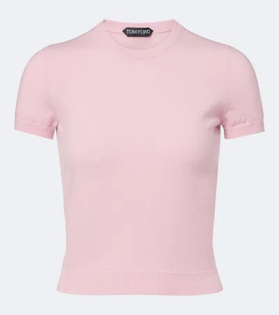 Tom Ford Cashmere Sweater In Pink