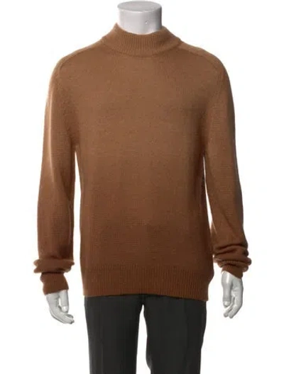 Pre-owned Tom Ford Cashmere Turtleneck Pullover W/ Tags In Neutral