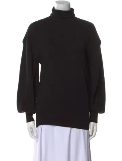 Pre-owned Tom Ford Cashmere Turtleneck Sweater In Black