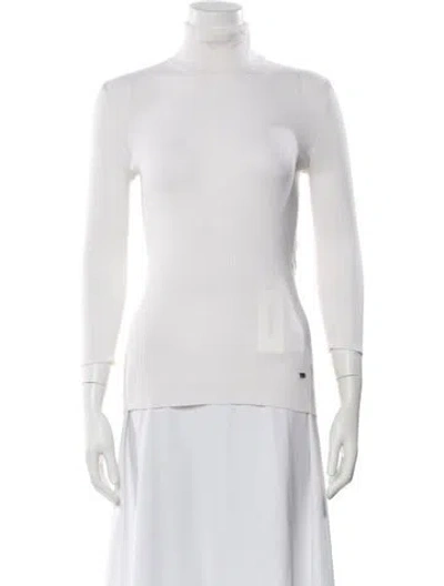 Pre-owned Tom Ford Cashmere Turtleneck Sweater In Neutral
