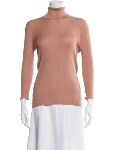 Pre-owned Tom Ford Cashmere Turtleneck Sweater W/ Tags In Neutral