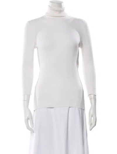 Pre-owned Tom Ford Cashmere Turtleneck Sweater W/ Tags In Neutrals