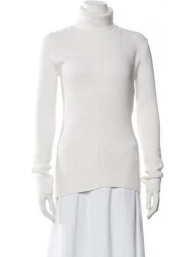 Pre-owned Tom Ford Cashmere Turtleneck Sweater W/ Tags In Neutrals