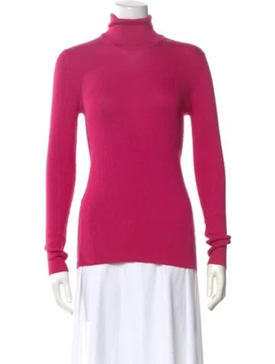 Pre-owned Tom Ford Cashmere Turtleneck Sweater W/ Tags In Pink