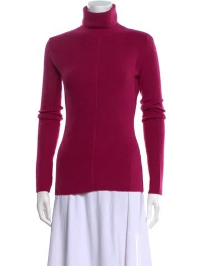 Pre-owned Tom Ford Cashmere Turtleneck Sweater W/ Tags In Pink